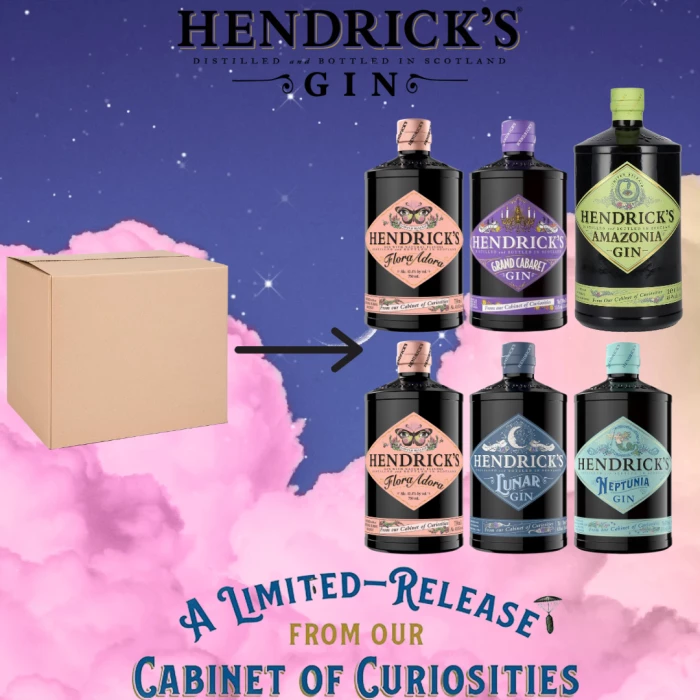 Box Special Release "Cabinet of Curiosities" by Hendrick's -A2-