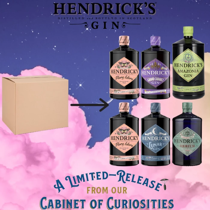 Box Special Release "Cabinet of Curiosities" by Hendrick's -A3-