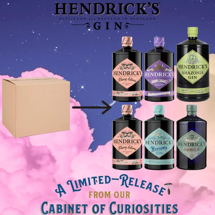 Box Special Release "Cabinet of Curiosities" by Hendrick's -A4-