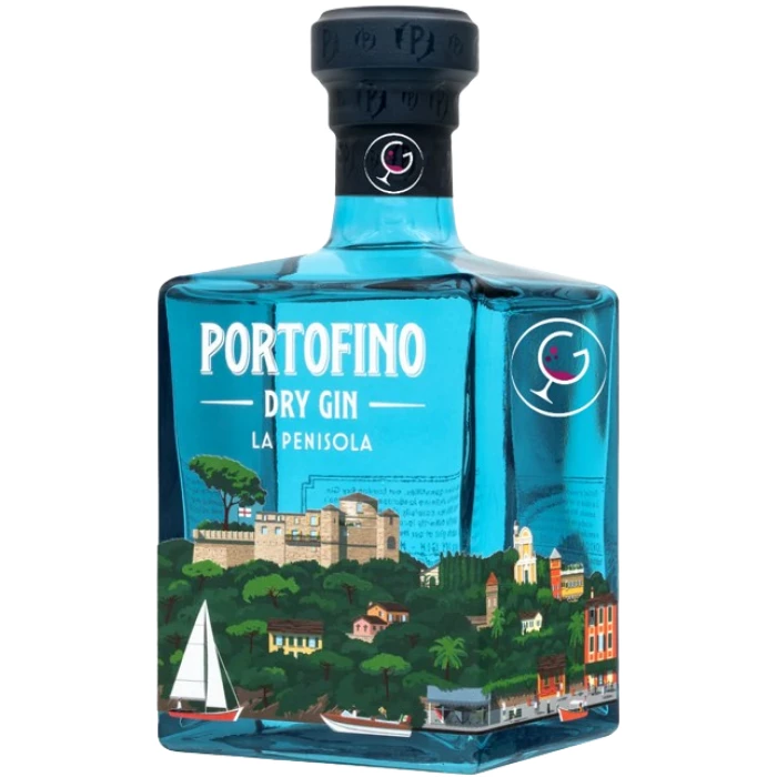 GIN PORTOFINO "LA PENISOLA" DRY 43% CL.50 -LIMITED EDITION-