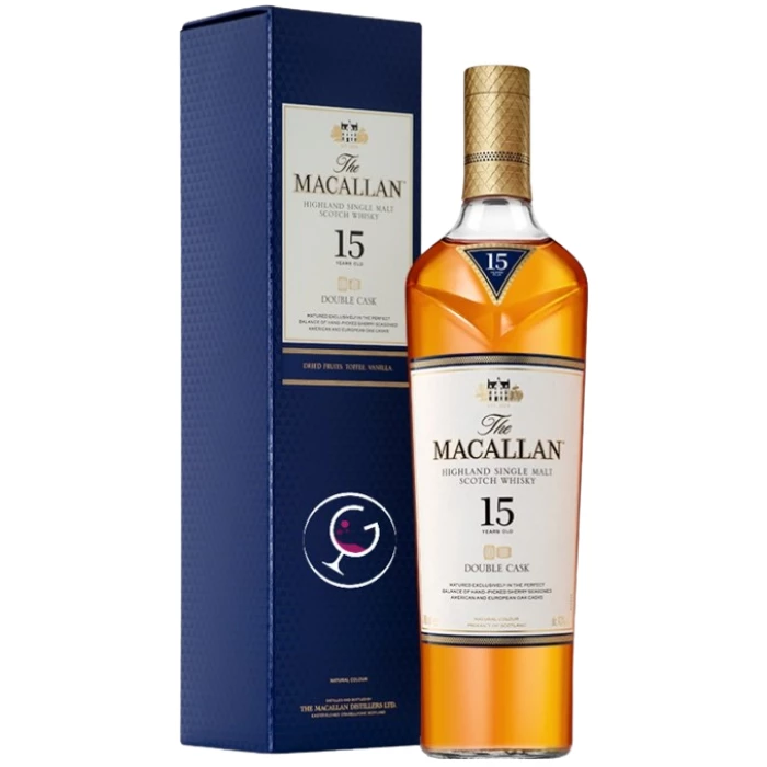 WHISKY MACALLAN 15Y DOUBLE CASK 43% CL.70 GB