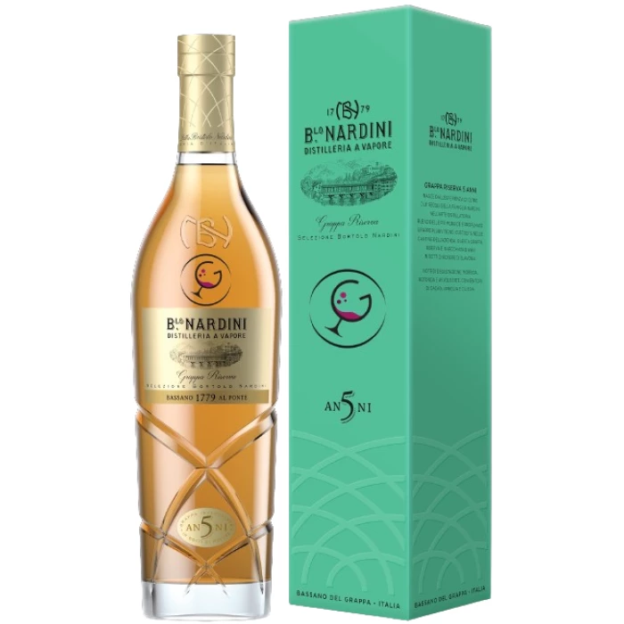 GRAPPA NARDINI SEL.BORTOLO 5Y RISERVA 42% CL.70 GB