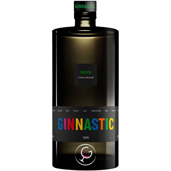 GIN GINNASTIC MATCH CITRUS DISTILLED 41,5% CL.70