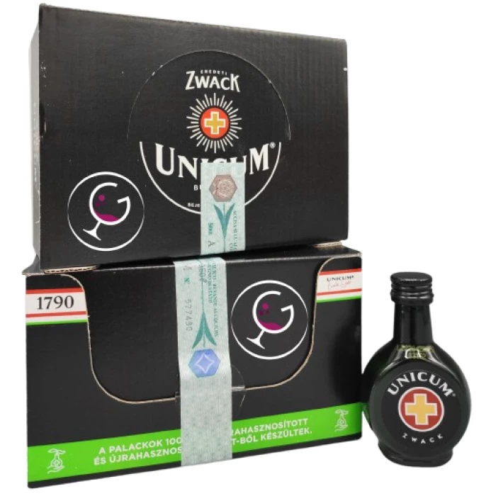 AMARO mignon UNICUM 40% ML.50x12pz PET