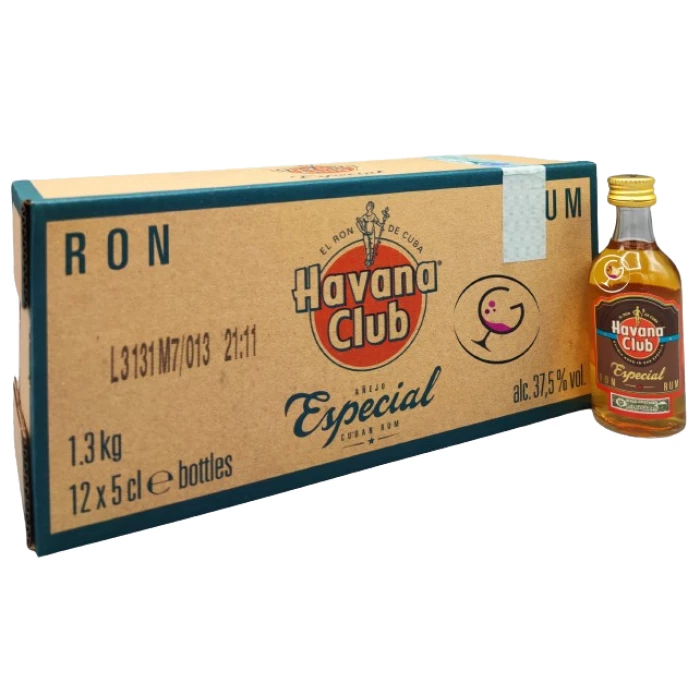 RHUM mignon HAVANA ESPECIAL 37,5% ML.50x12pz VP