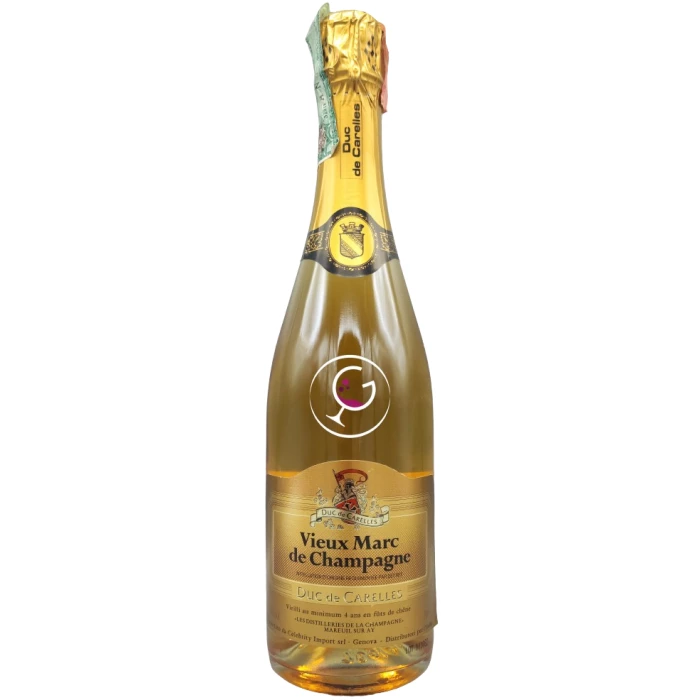 GRAPPA VIEUX MARC DE CHAMPAGNE DUC de CAPELLES 40% CL.70