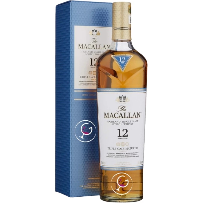 WHISKY MACALLAN 12Y TRIPLE CASK 40% CL.70 GB