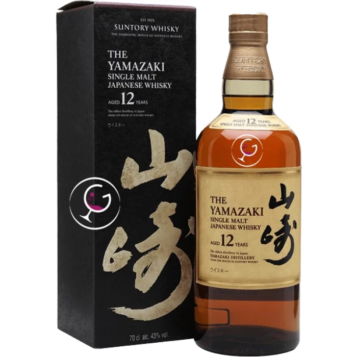 WHISKY YAMAZAKI 12Y SINGLE MALT 43% CL.70 GB